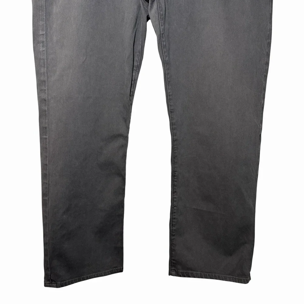 AG Adriano Goldschmied Mens Protege Jeans 36 Gray Straight Leg USA Minimalist